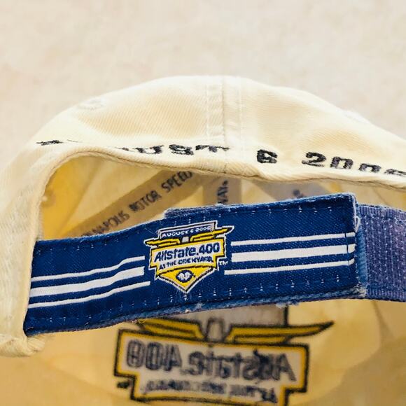 2006 ALLSTATE 400 At The Brickyard Authentic Racing Cap Hat Adjustable Nascar - Picture 6 of 11